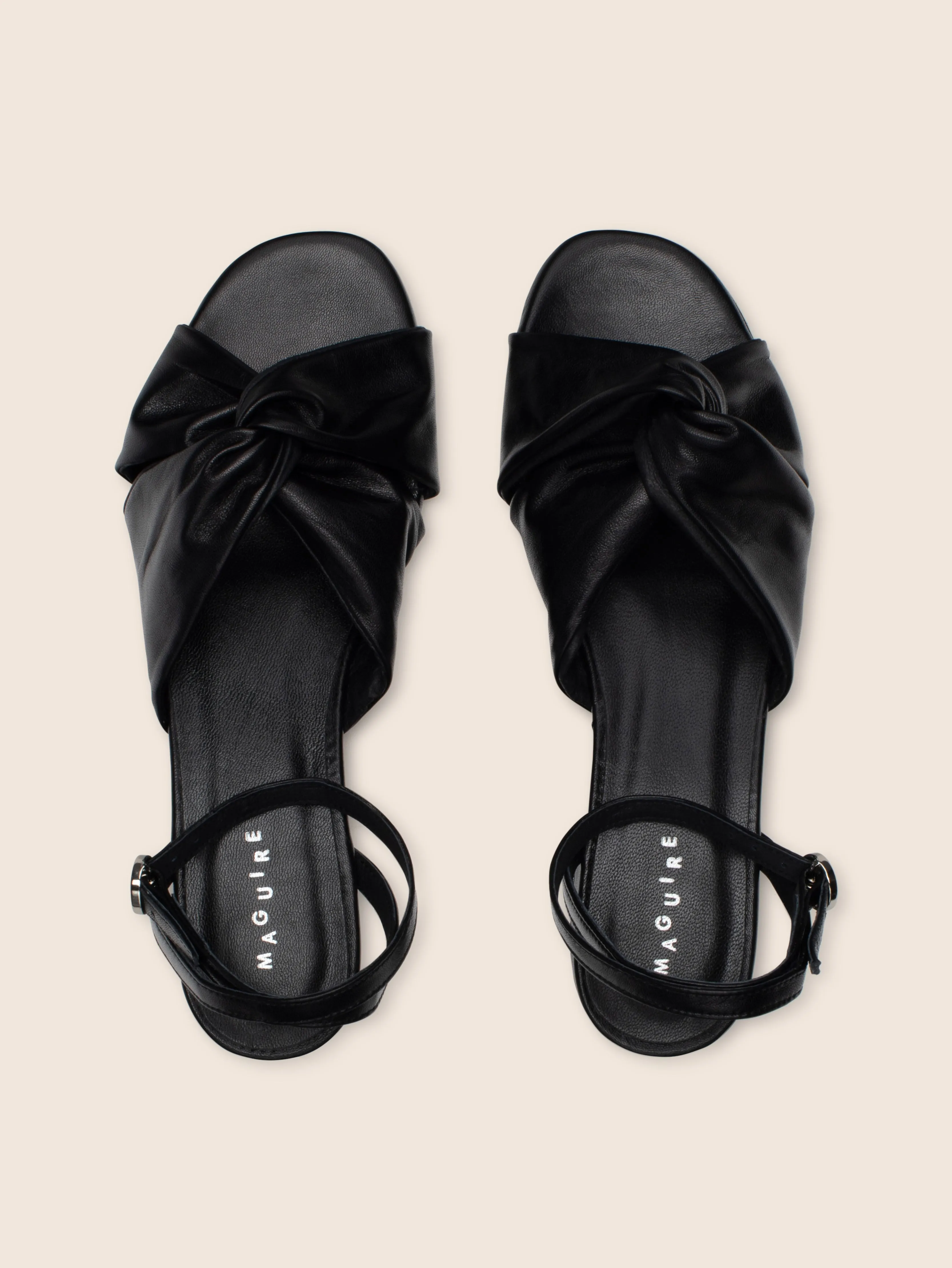 Black Sandal from Mataro