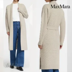 Max Mara Studio Casual Wool Long Sleeves Party Office Style.