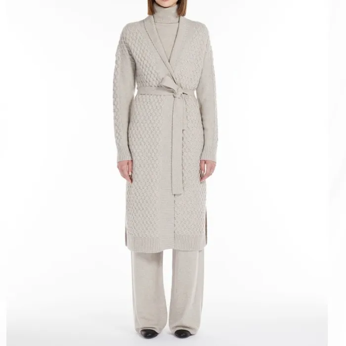 Max Mara Studio Casual Wool Long Sleeves Party Office Style.