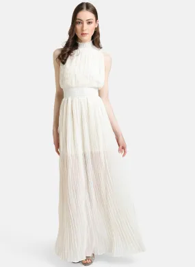 Maxi Dress with Pleats