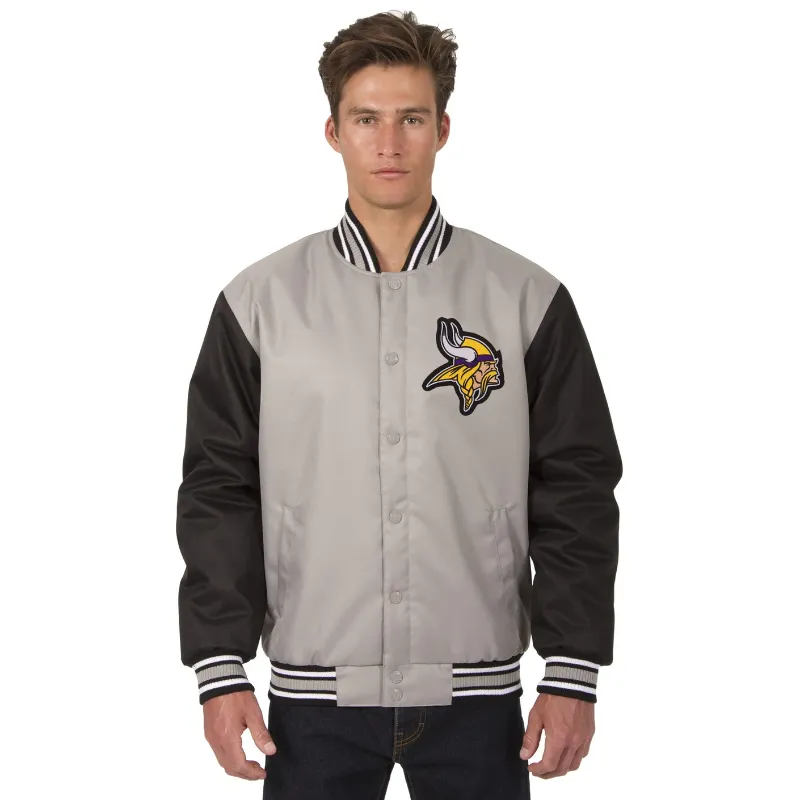 Minnesota Vikings Themed Varsity Coat