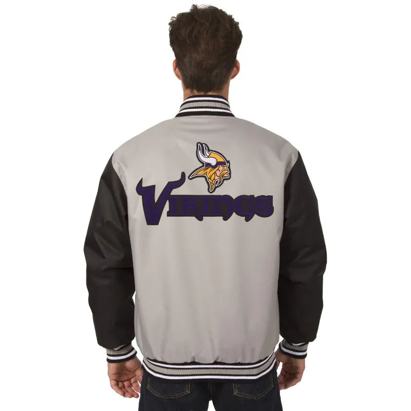 Minnesota Vikings Themed Varsity Coat