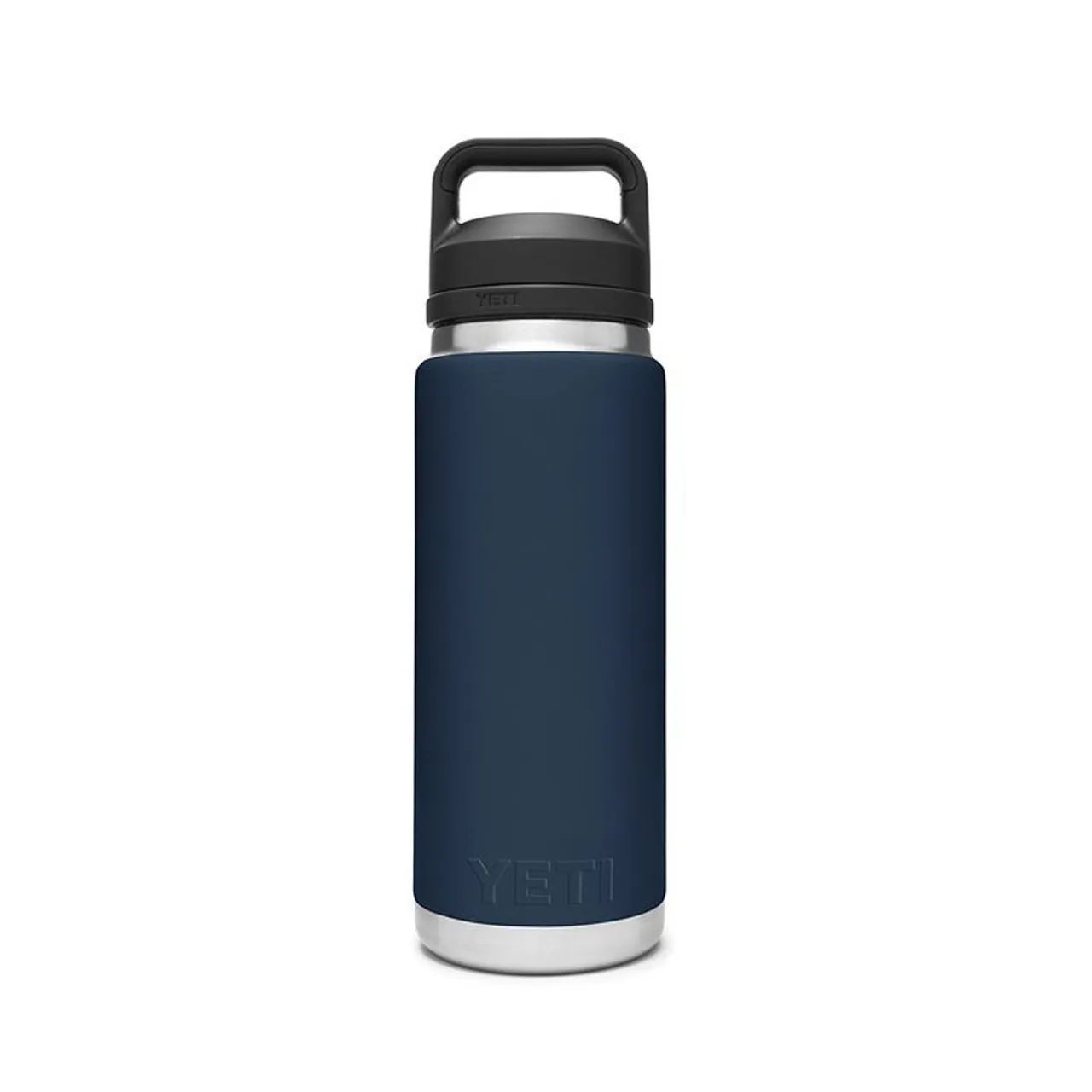 Navy Yeti Rambler 26oz (769ml) Bottle with Chug Cap