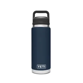 Navy Yeti Rambler 26oz (769ml) Bottle with Chug Cap