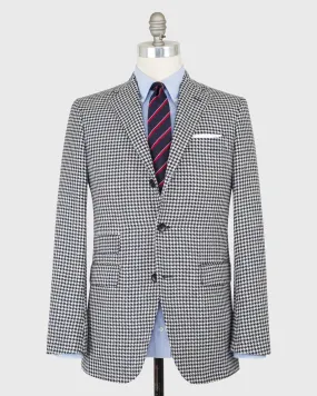 Navy/Bone Houndstooth Virgil No. 2 Jacket