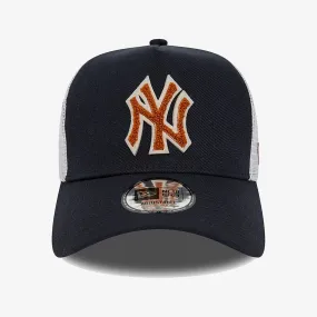 New York Yankees Navy Trucker Cap - Boucle Design