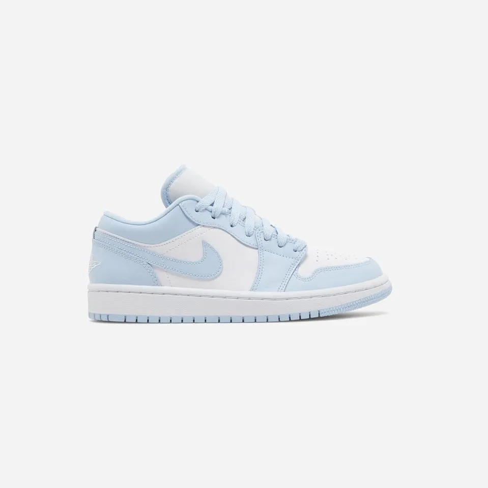 Nike Air Jordan 1 Low White Ice Blue Women's