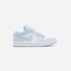 Nike Air Jordan 1 Low White Ice Blue Women's