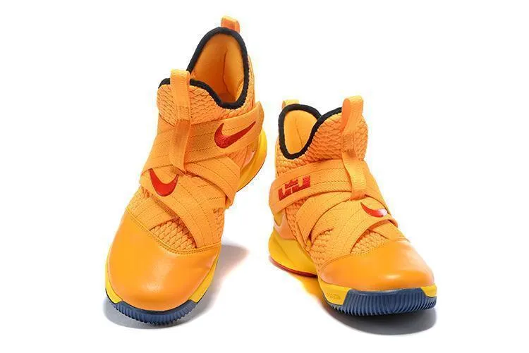 Nike Lebron Soldier XII 12 SFG EP Orange Yellow Men's Shoes