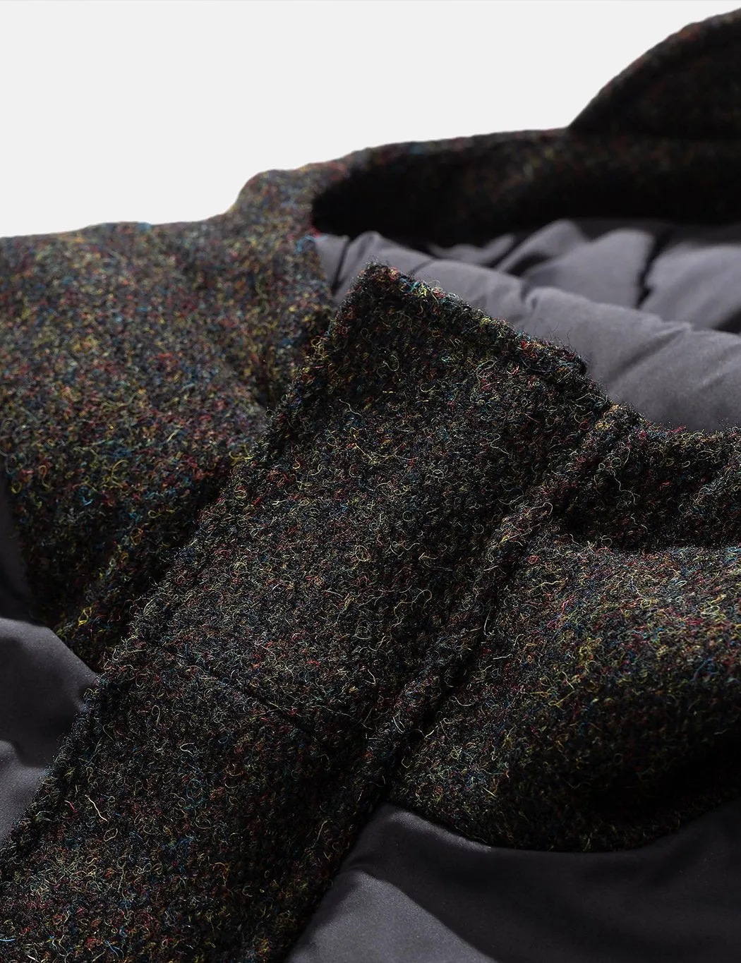 Norse Projects Nunk Harris Tweed Coat - Black Multi - Shop Now