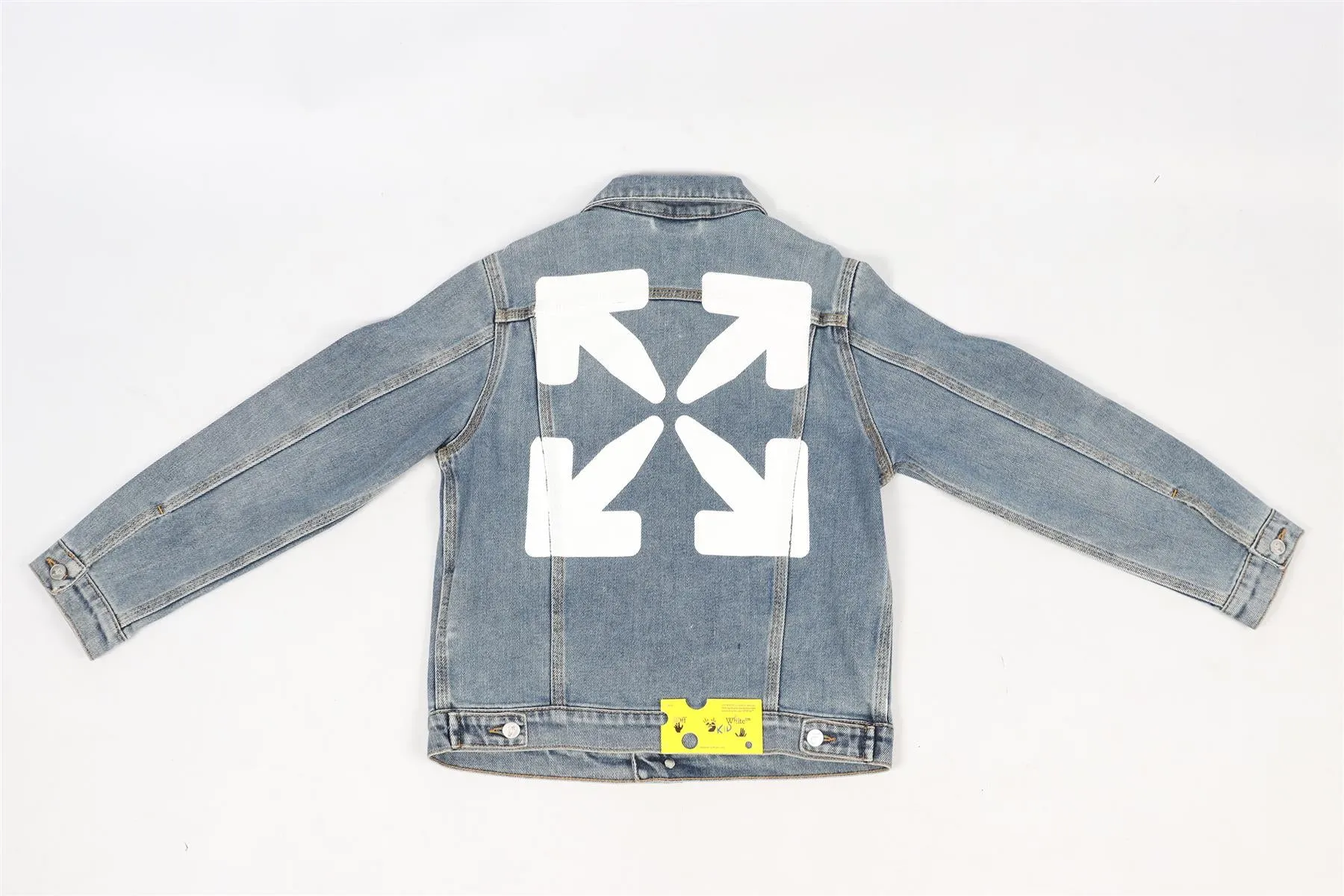 Off-White Denim Jacket for Boys, Size 8