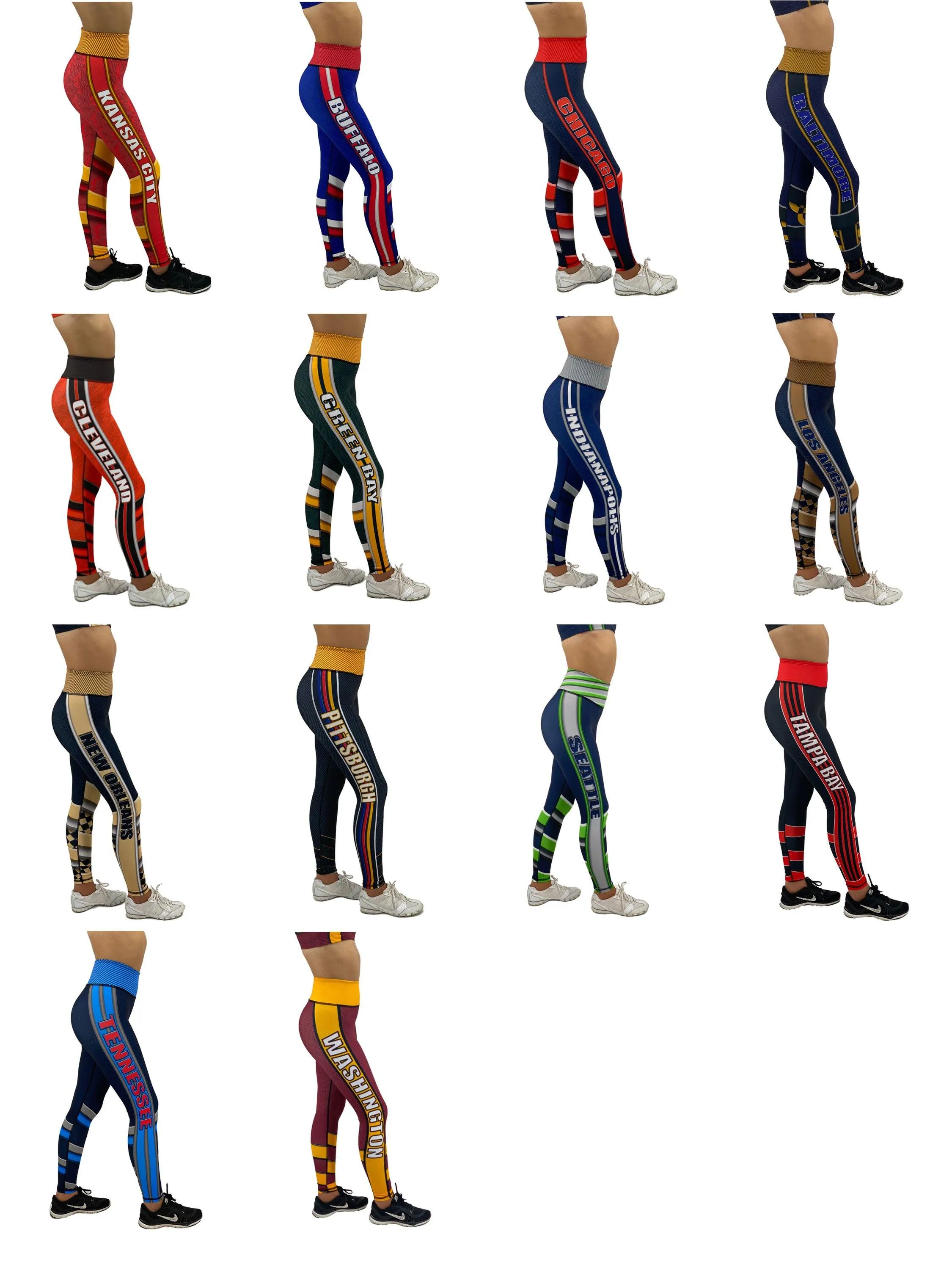 Personalized Football Playoffs Leggings