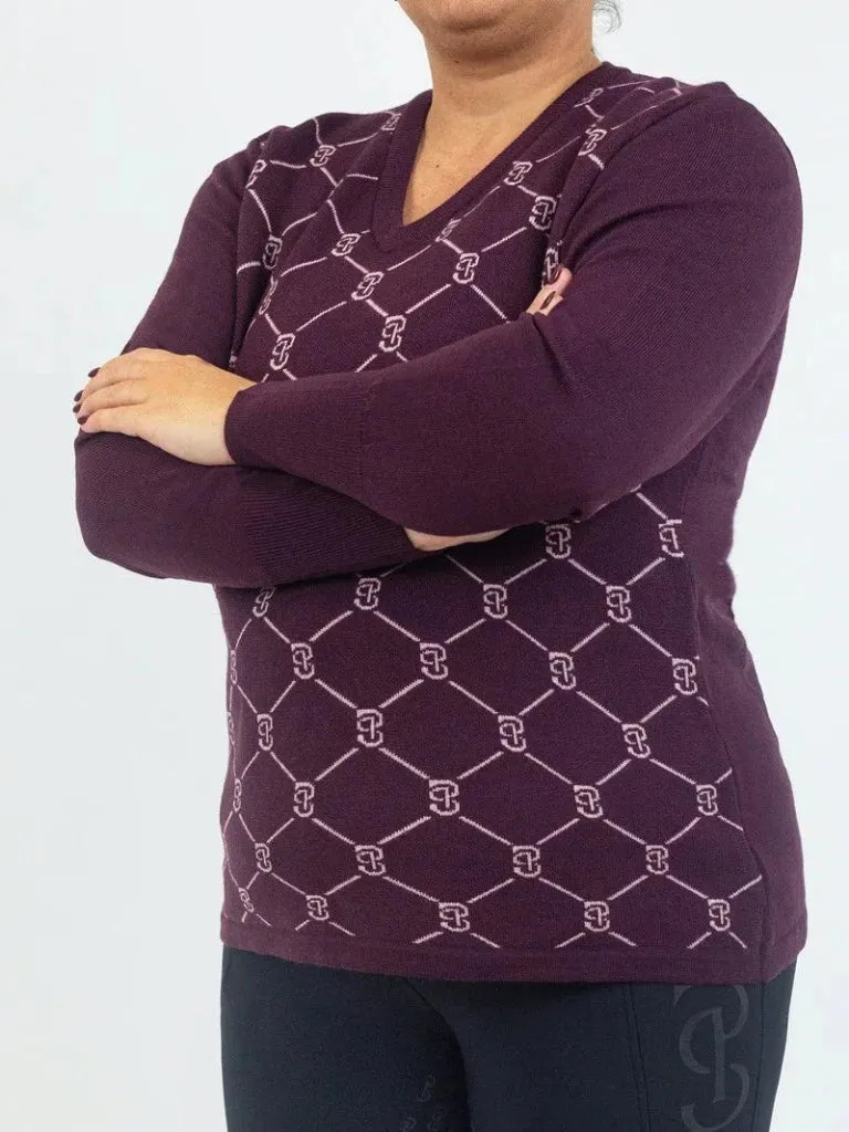 PS Of Sweden Zadie Plus Size Knit Sweater