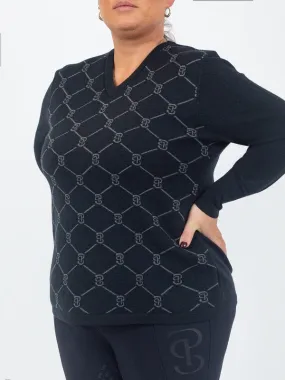 PS Of Sweden Zadie Plus Size Knit Sweater