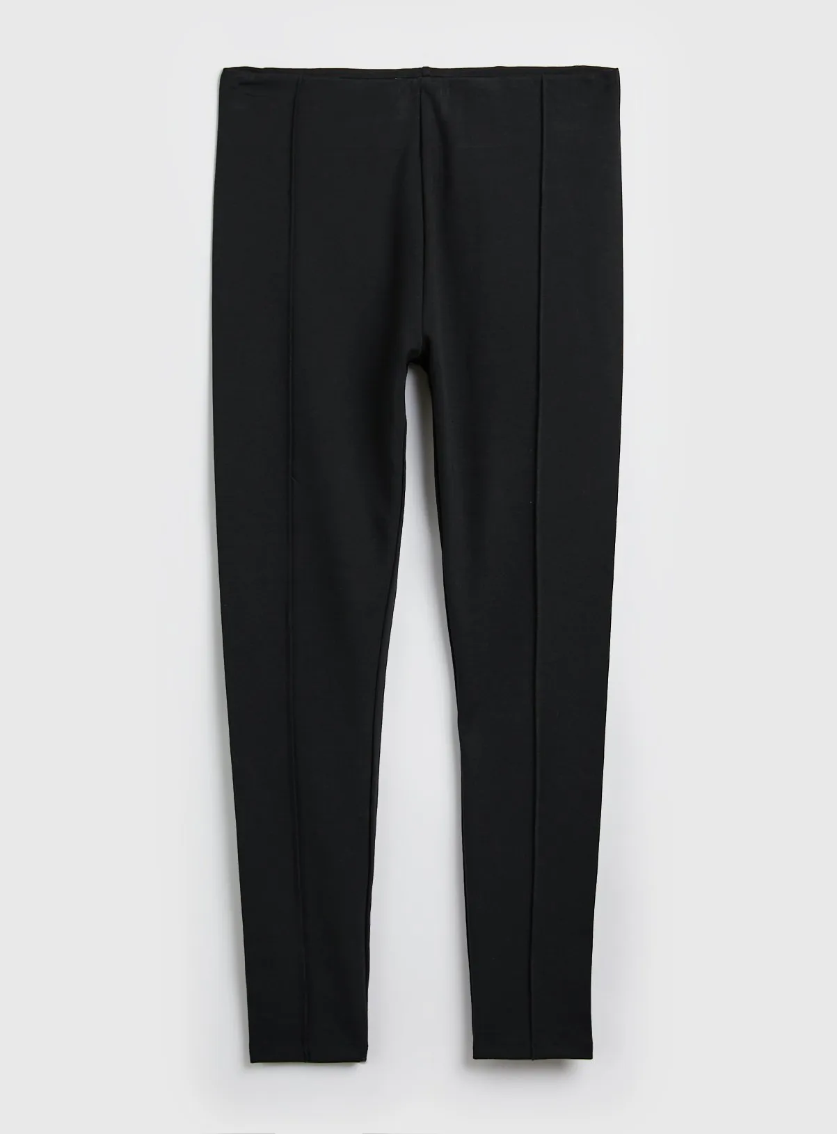 Purchase PETITE Black Ponte Pintuck Leggings Size 22 from Tu