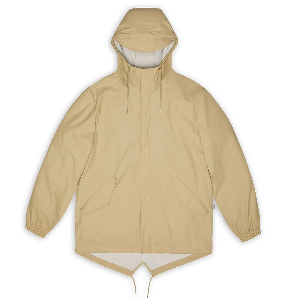 Rains Fishtail W3 Jacket Beige