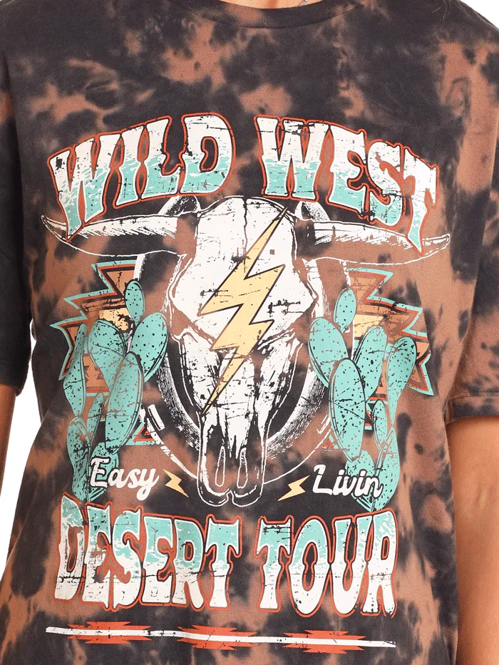 Rock & Roll Denim Wild West T-Shirt Dress