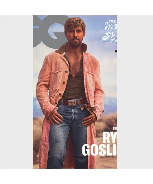 Ryan Gosling GQ Cover Pink Coat - Fashion Icon or Fashion Flop?