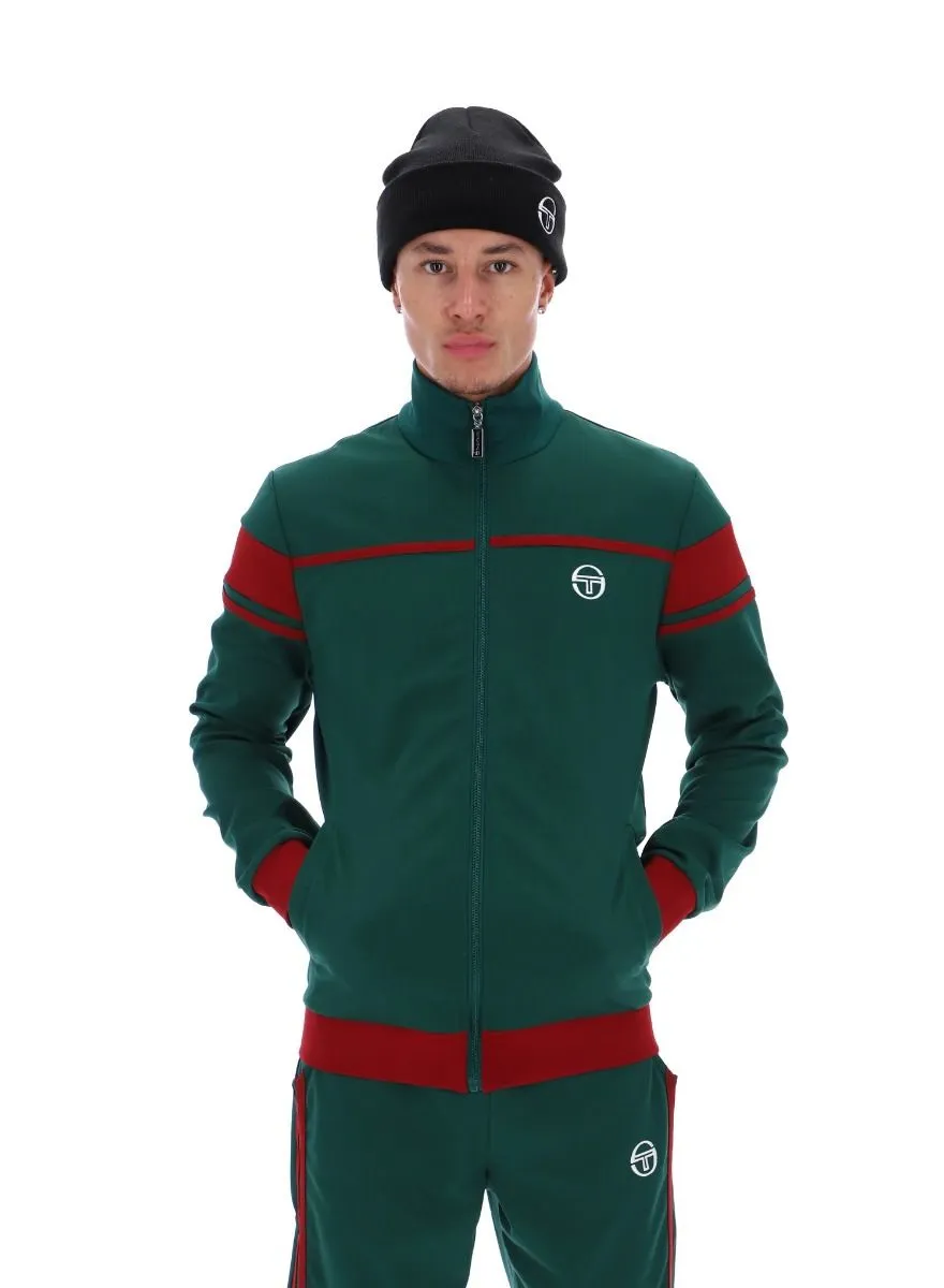 Sergio Tacchini Damarindo Track Jacket Rainforest Sundried