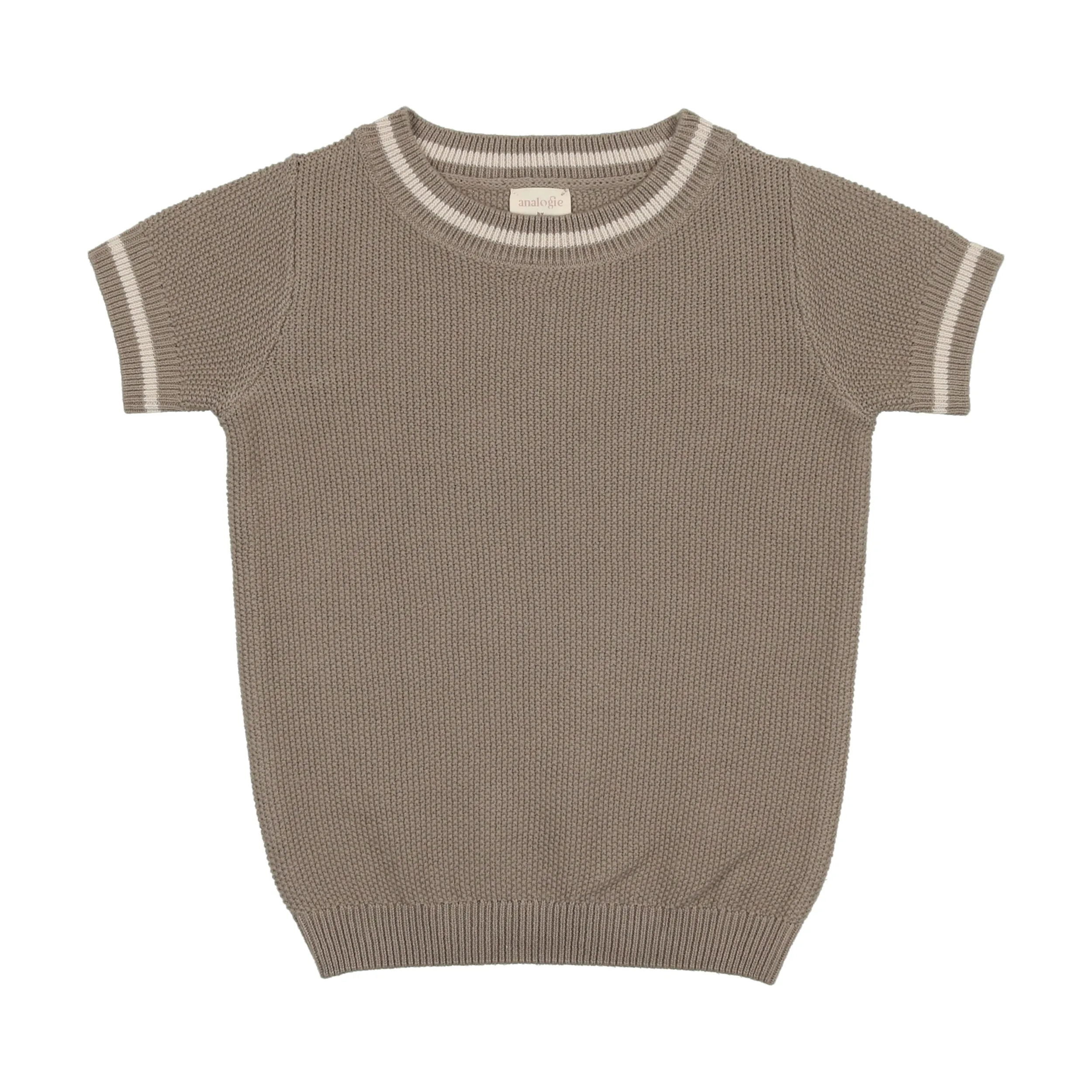 Short Sleeve Crewneck Sweater