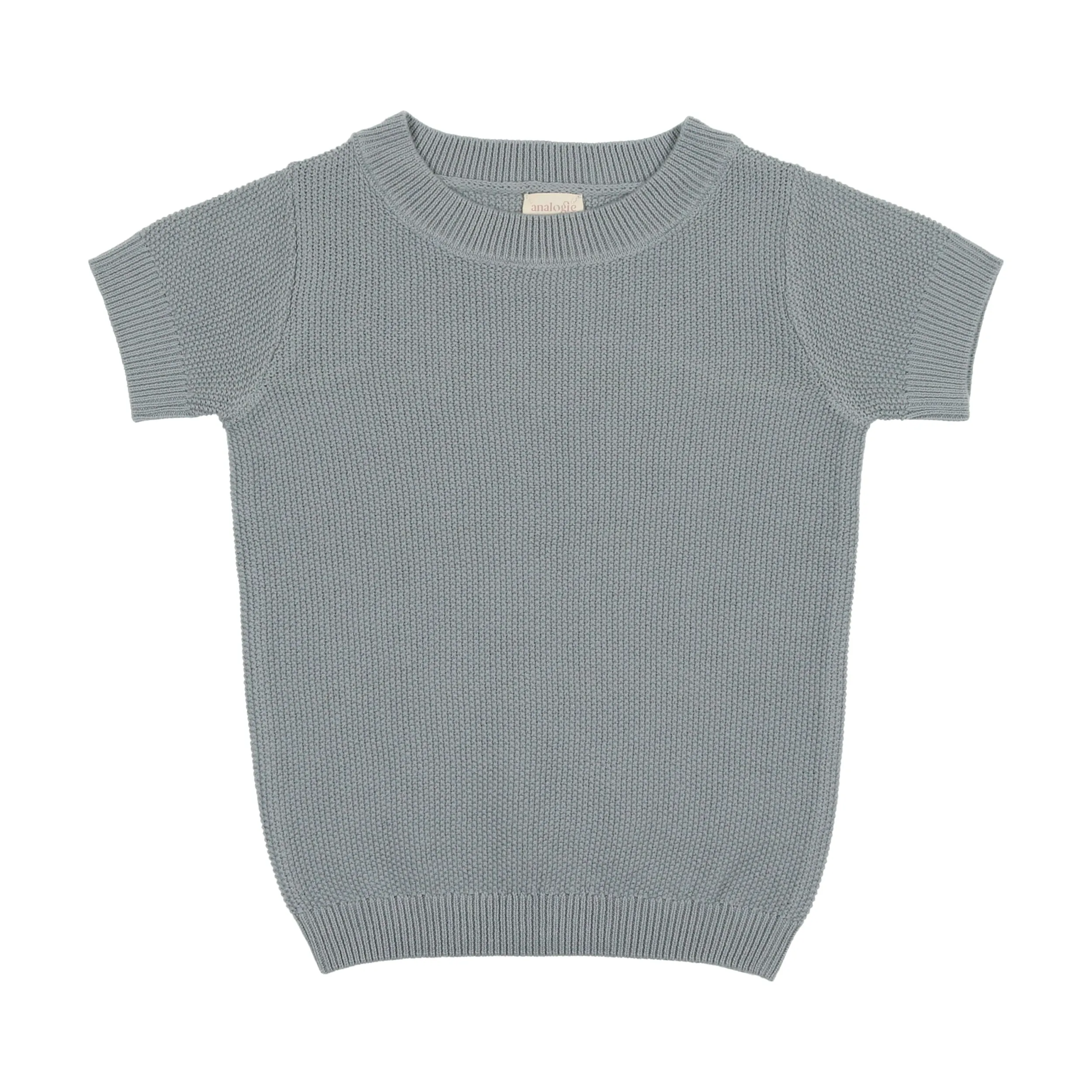 Short Sleeve Crewneck Sweater