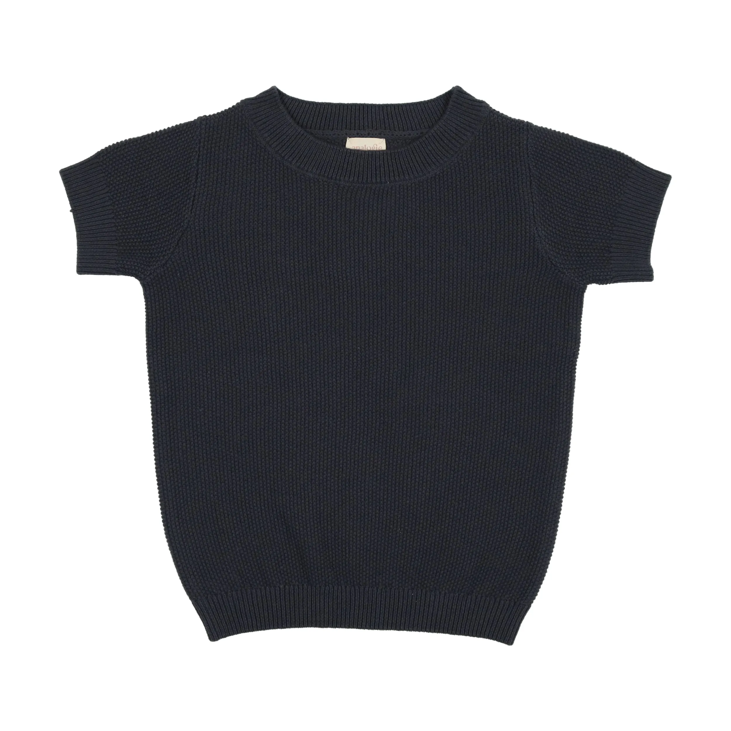 Short Sleeve Crewneck Sweater