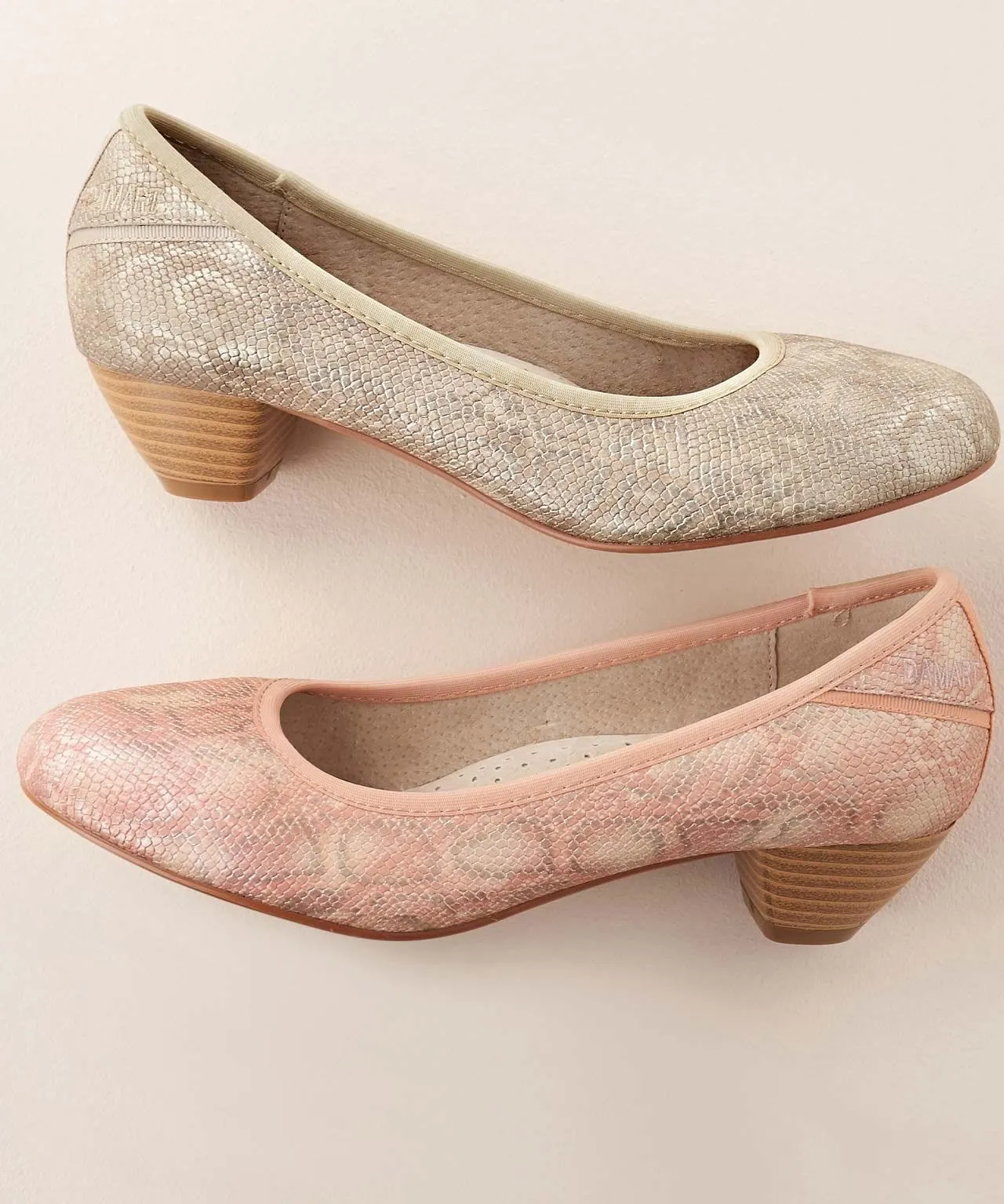 Snake Print Court Shoes - Fashion Statement