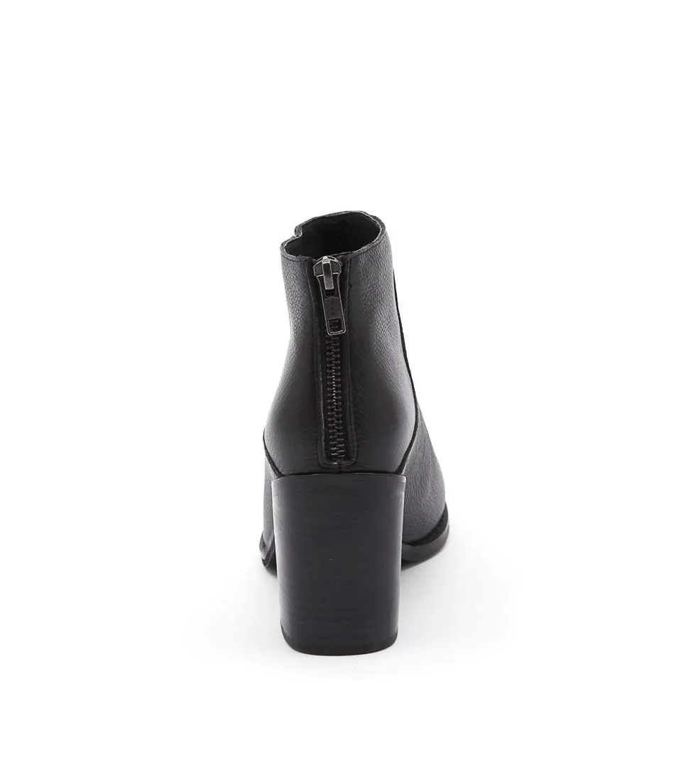 SOL SANA Leo Boot Black Black Leather