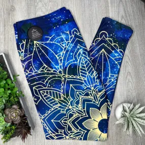 Starry Mandala Comfy Leggings