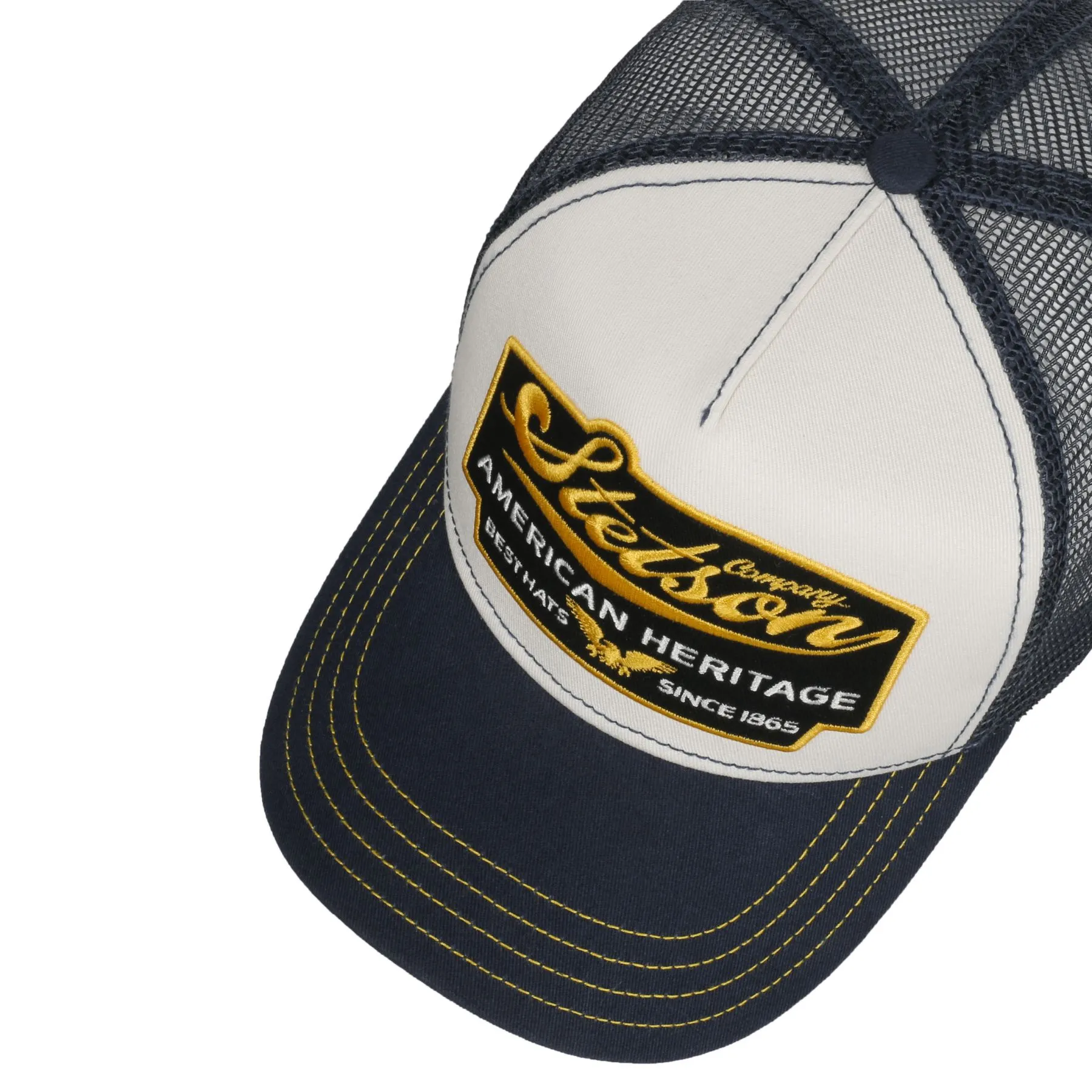 Stetson Trucker Cap Navy - Shop Now