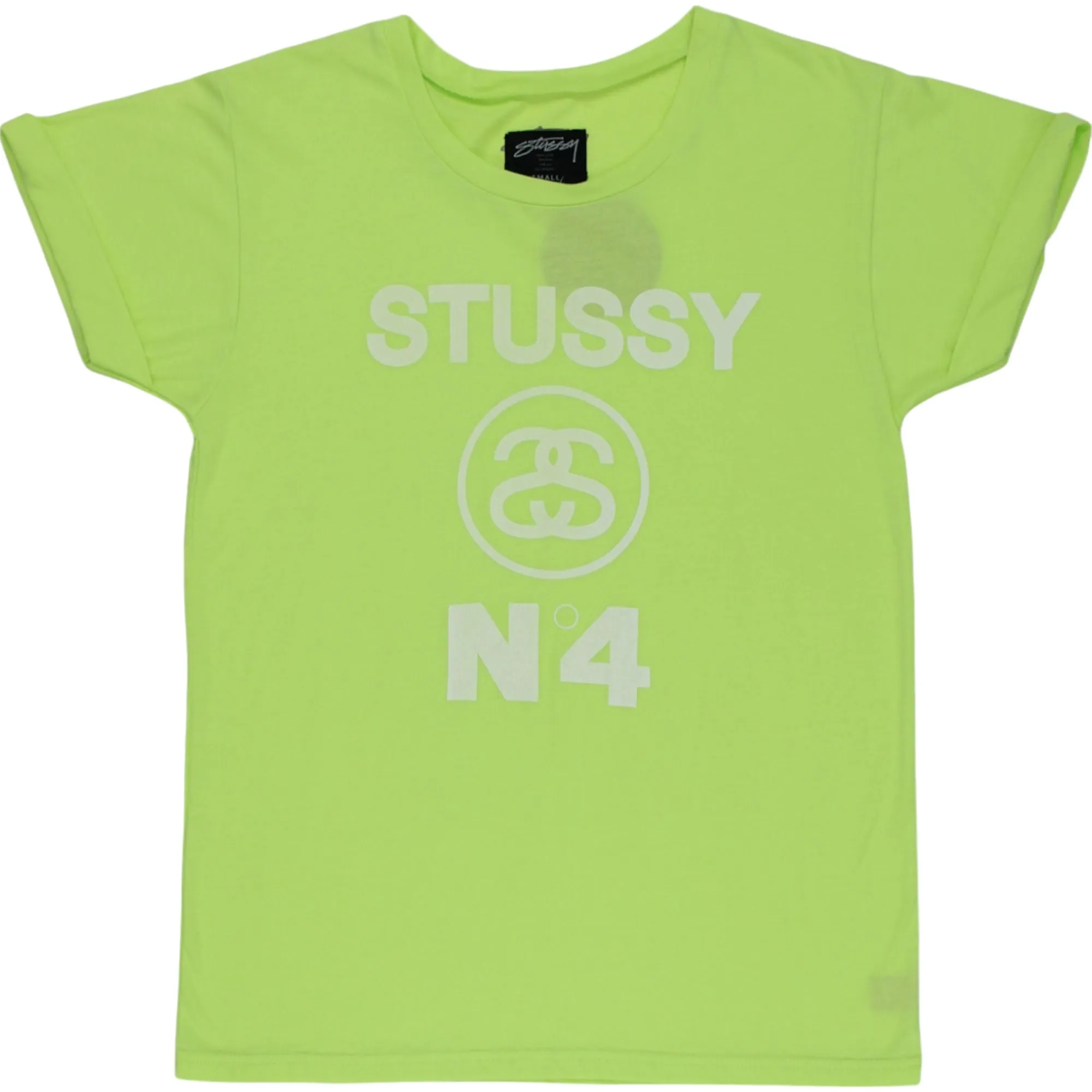Stussy Green Neon Cuff T-Shirt