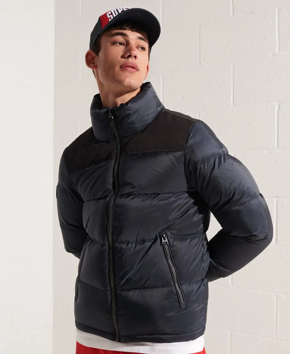 Eclipse Navy Superdry Code Down Puffer Jacket