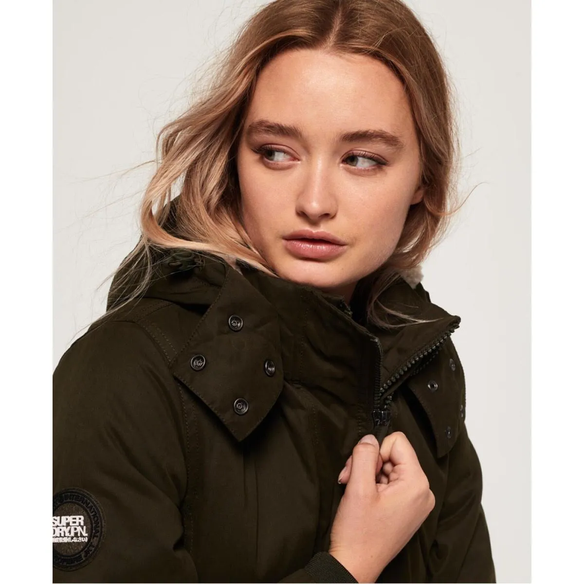 Superdry Army Snorkle Microfibre Wind Jacket for Women