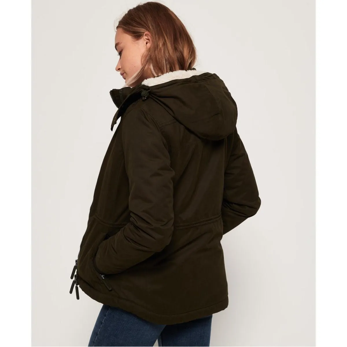 Superdry Army Snorkle Microfibre Wind Jacket for Women