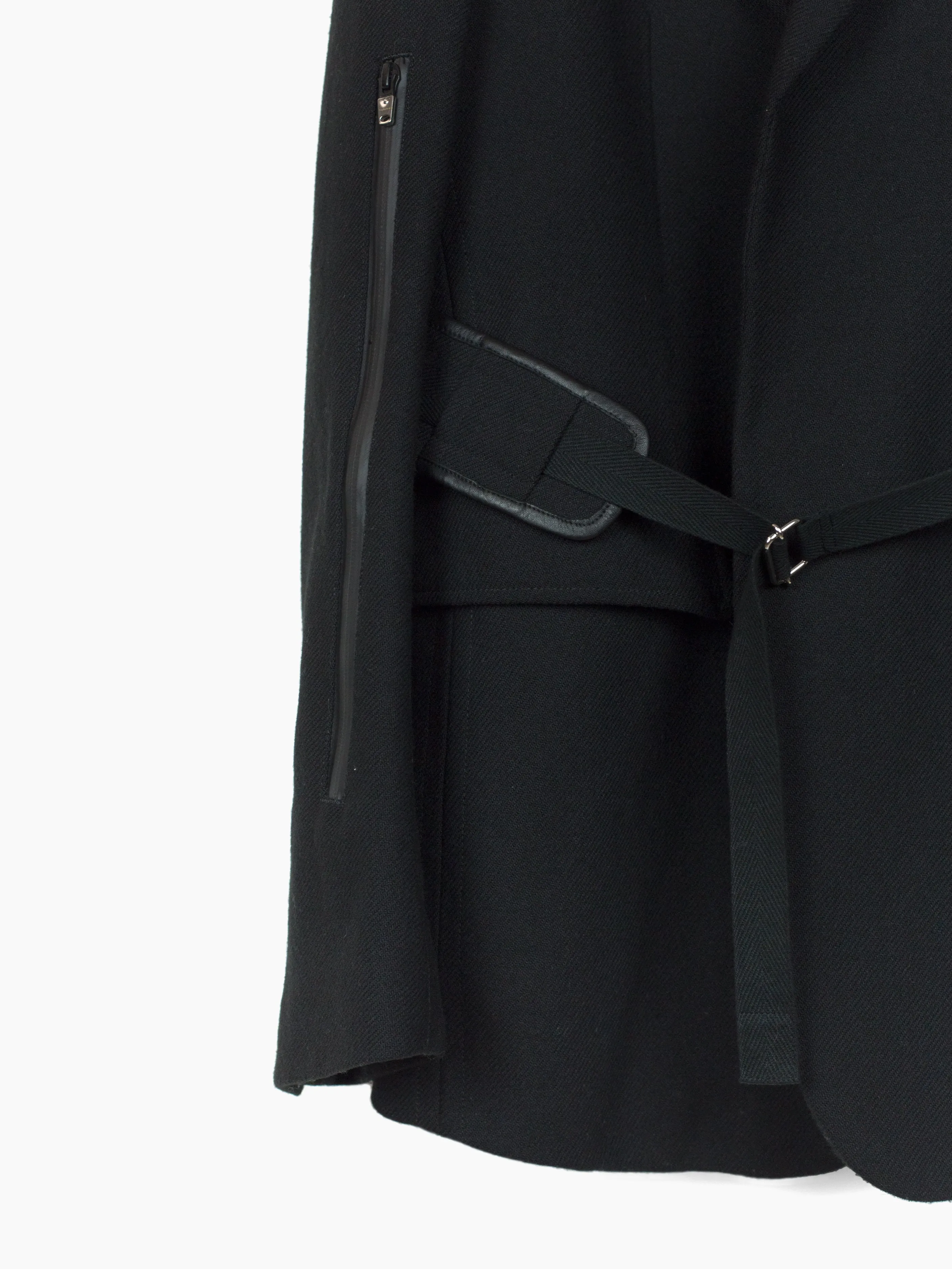 Takahiromiyashita blazer with harness.