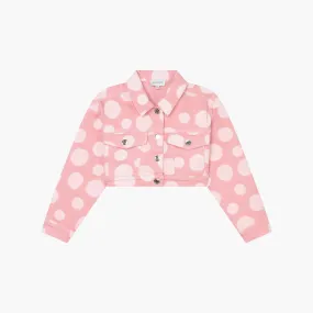 Polka Dot Short Jacket - Shop Now