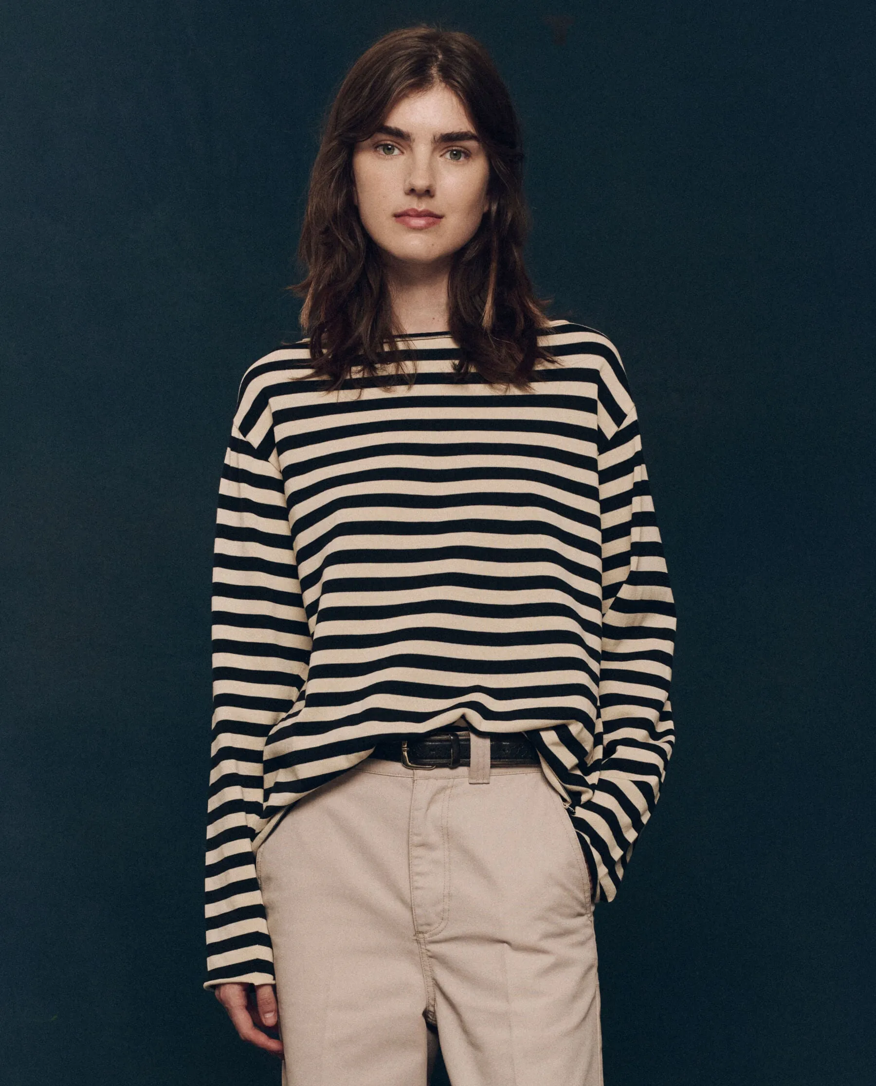 The Sailor Sweater Black Stripe