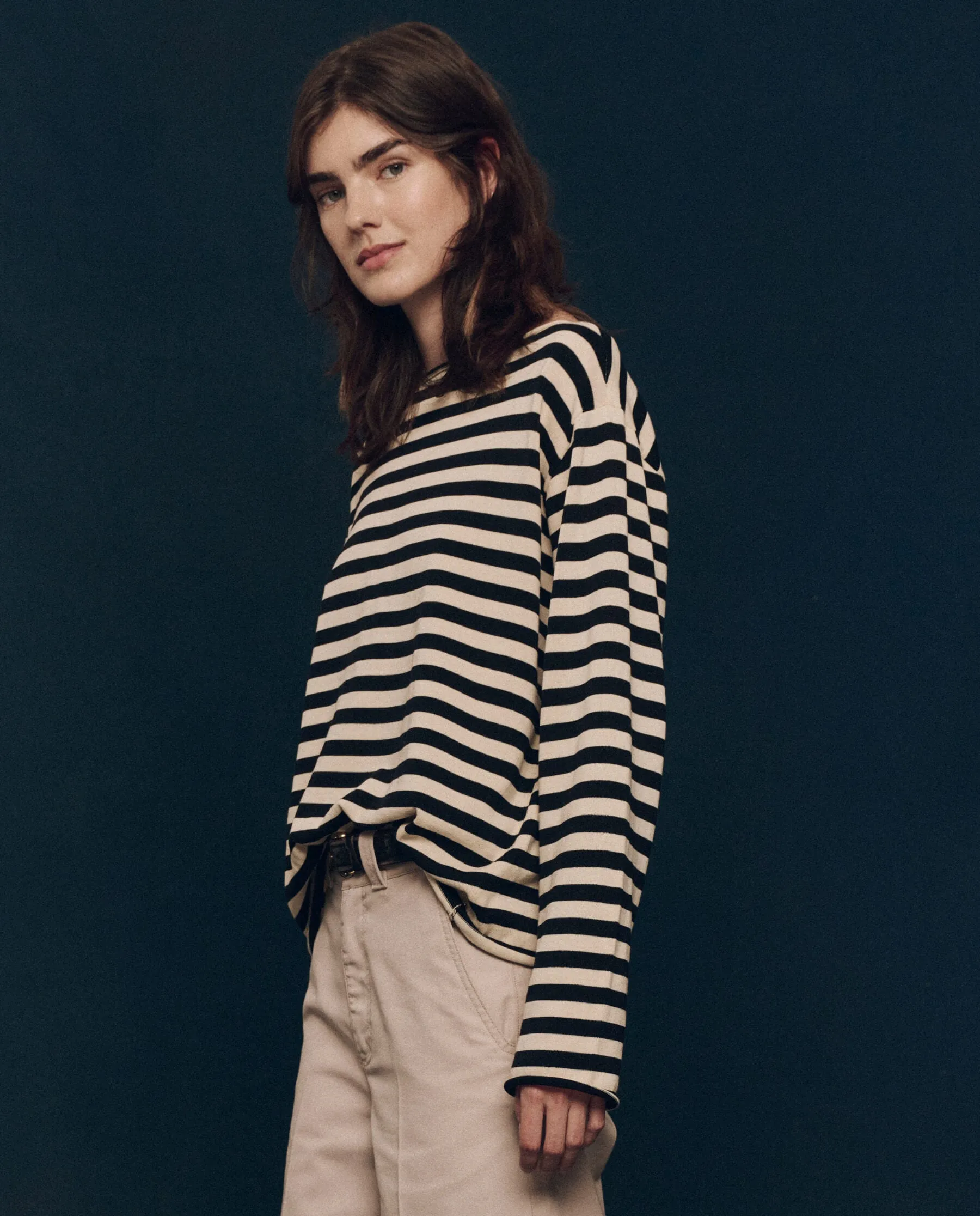 The Sailor Sweater Black Stripe