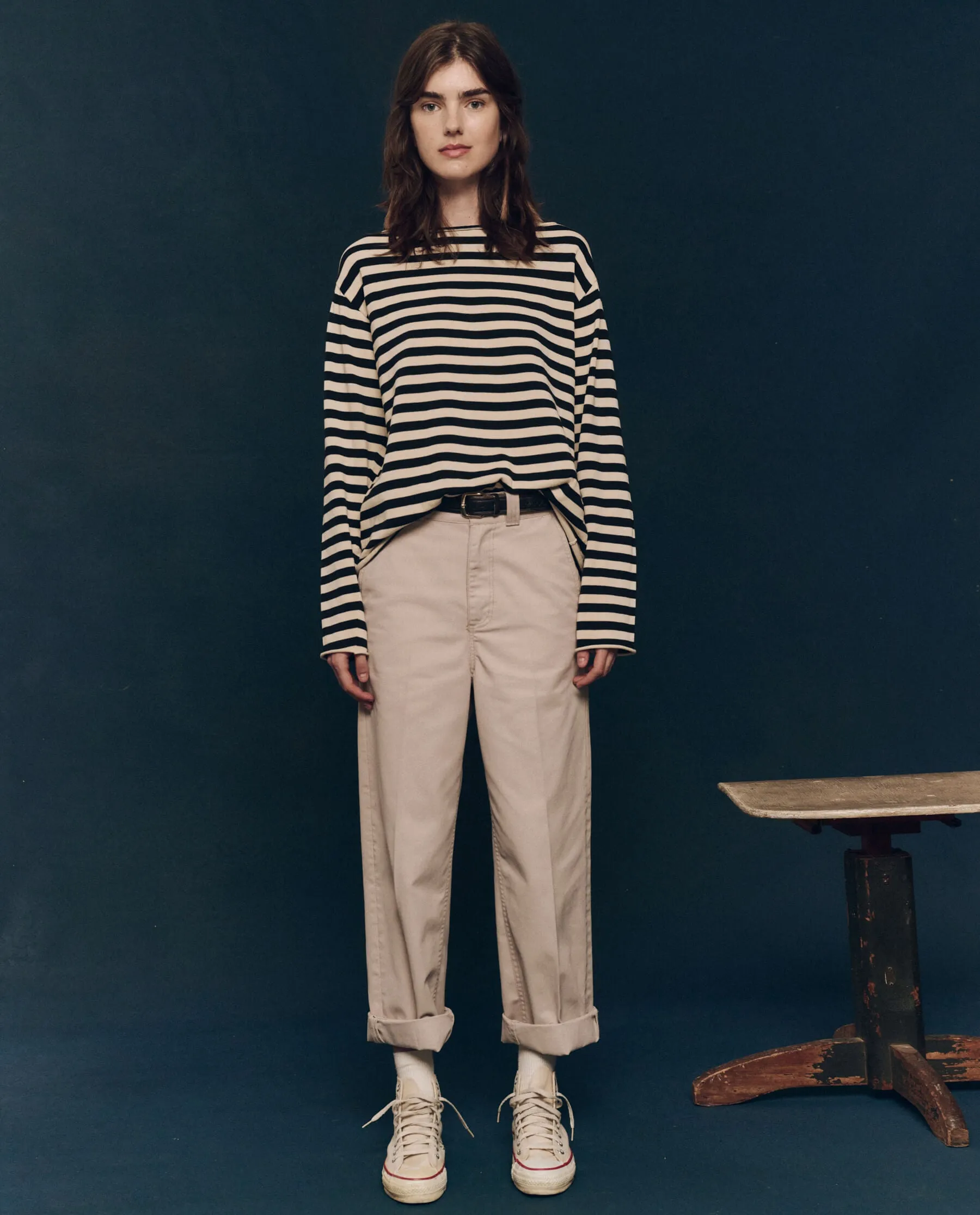 The Sailor Sweater Black Stripe