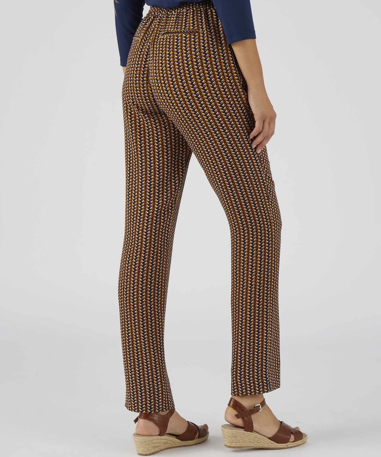 Stylish Tie-waist Women's Trousers