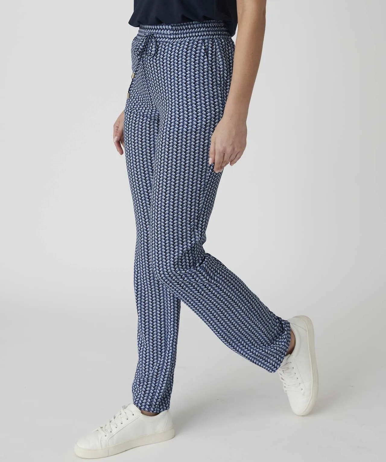 Stylish Tie-waist Women's Trousers