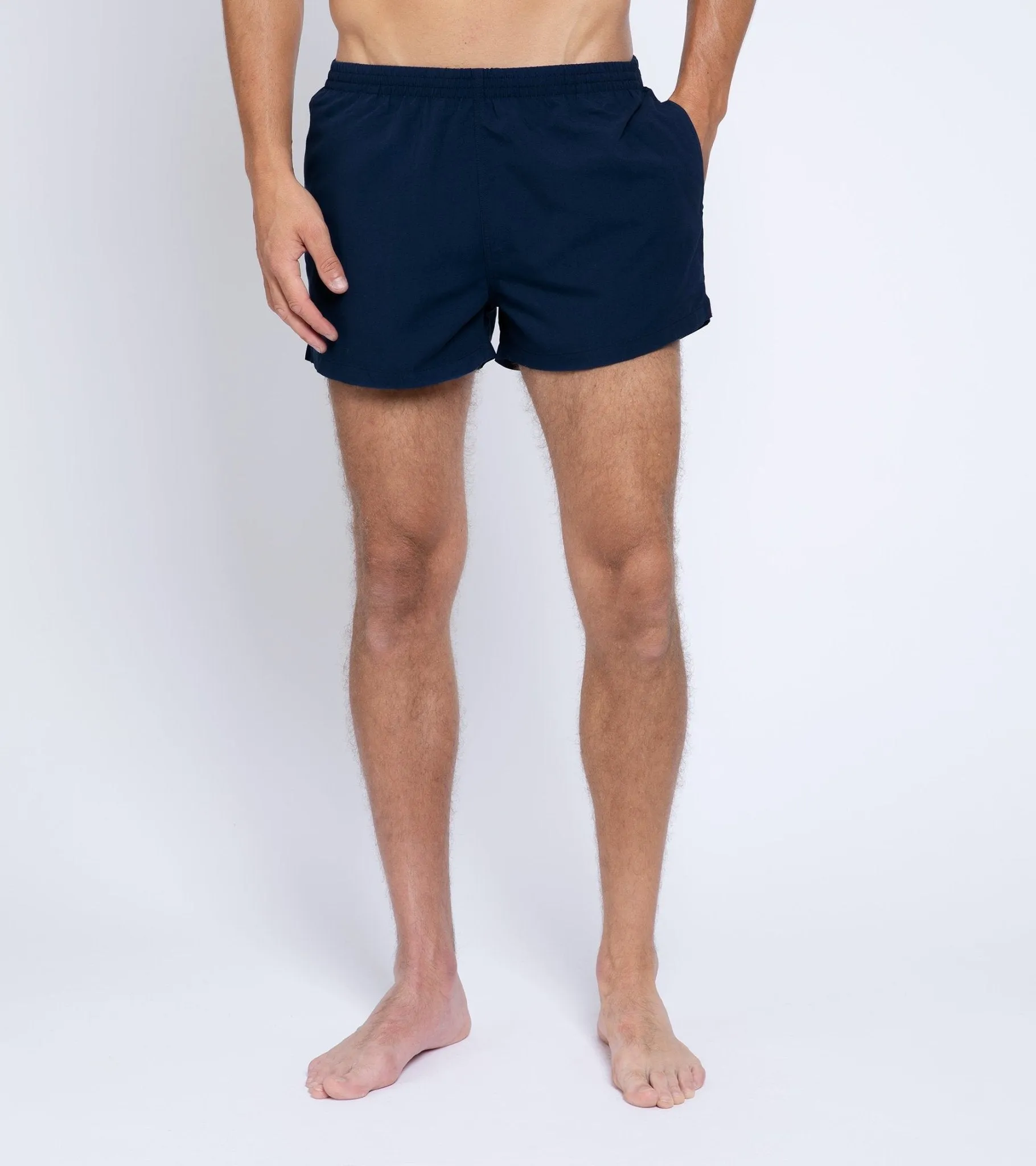 Timo Prep Nylon Swim Shorts in Navy