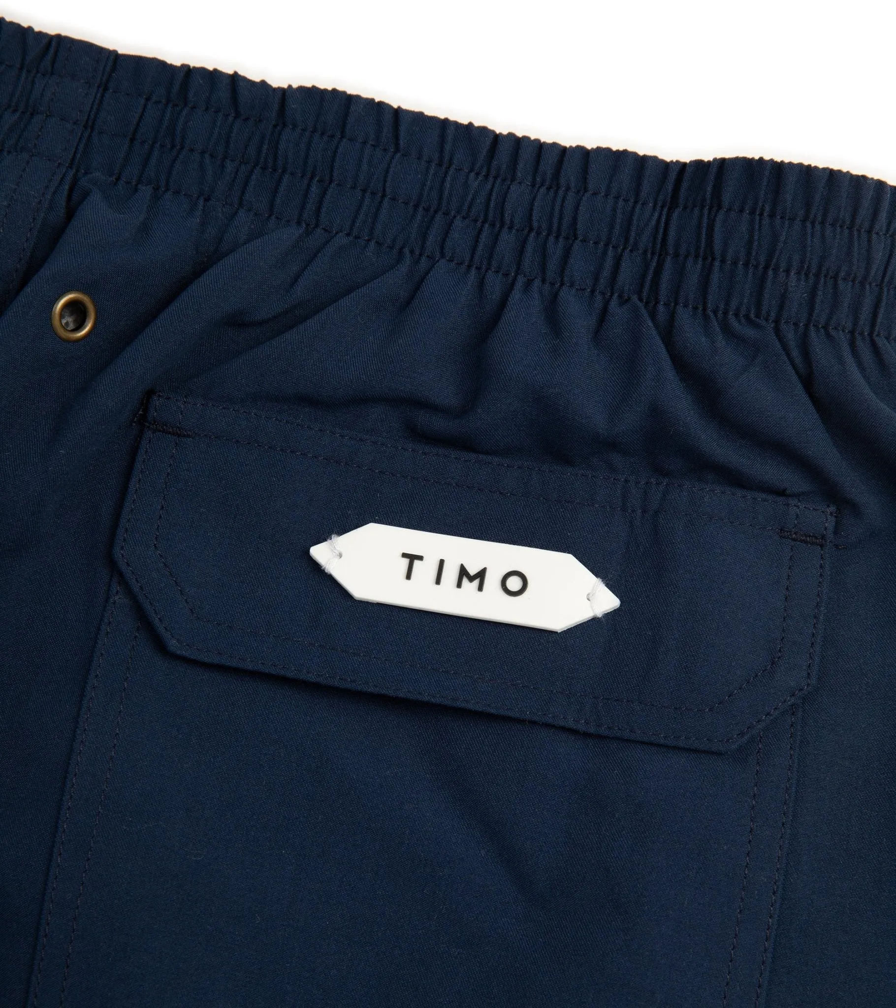 Timo Prep Nylon Swim Shorts in Navy