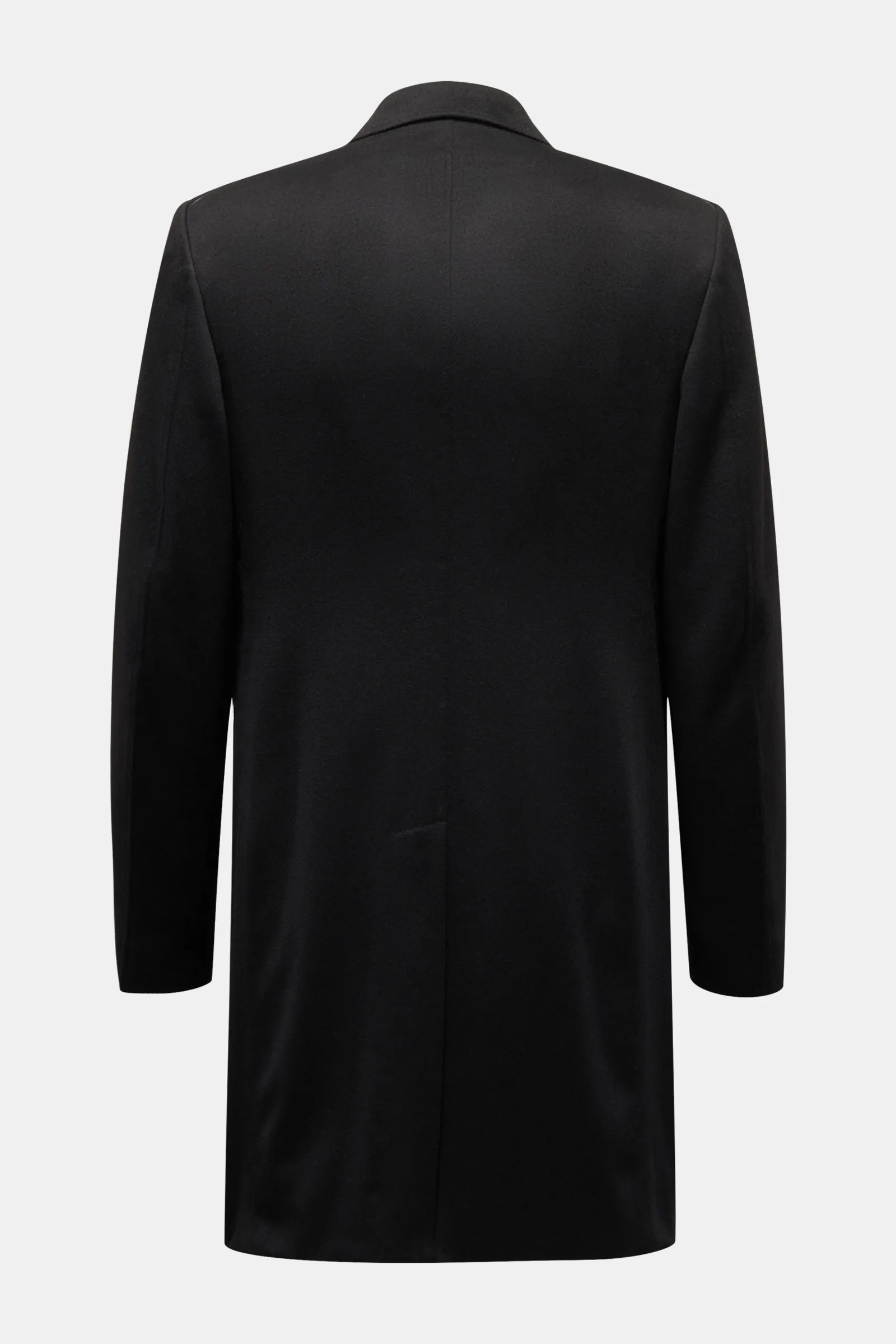 Black cashmere coat by TOM FORD