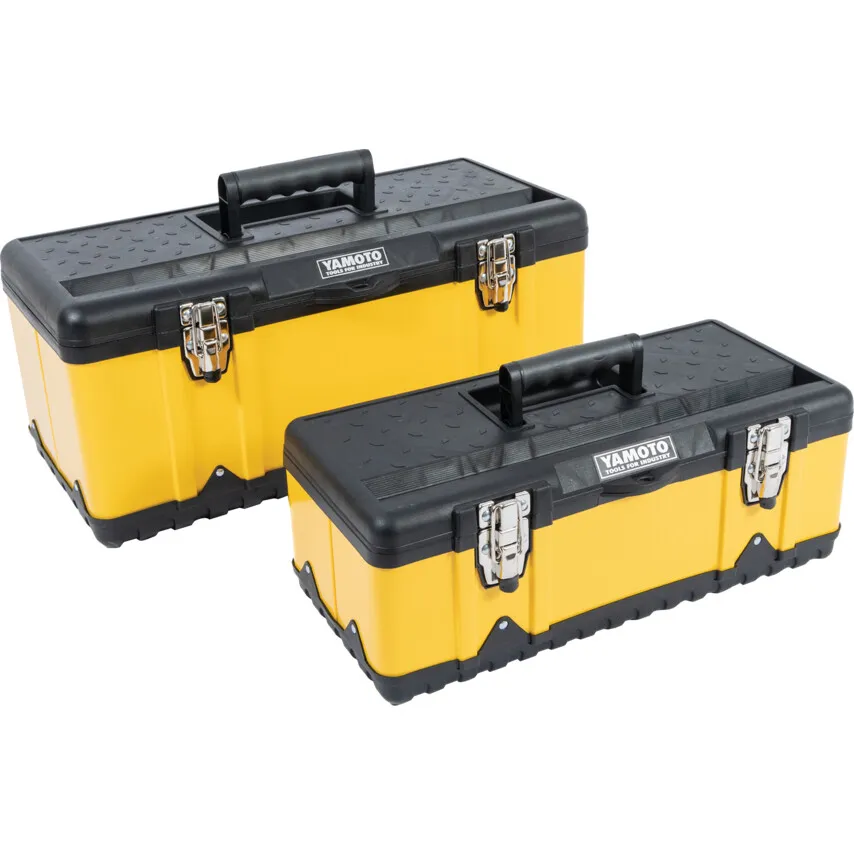 Tool Boxes, (L) 582mm x (W) 238mm x (H) 178mm, Set of 2