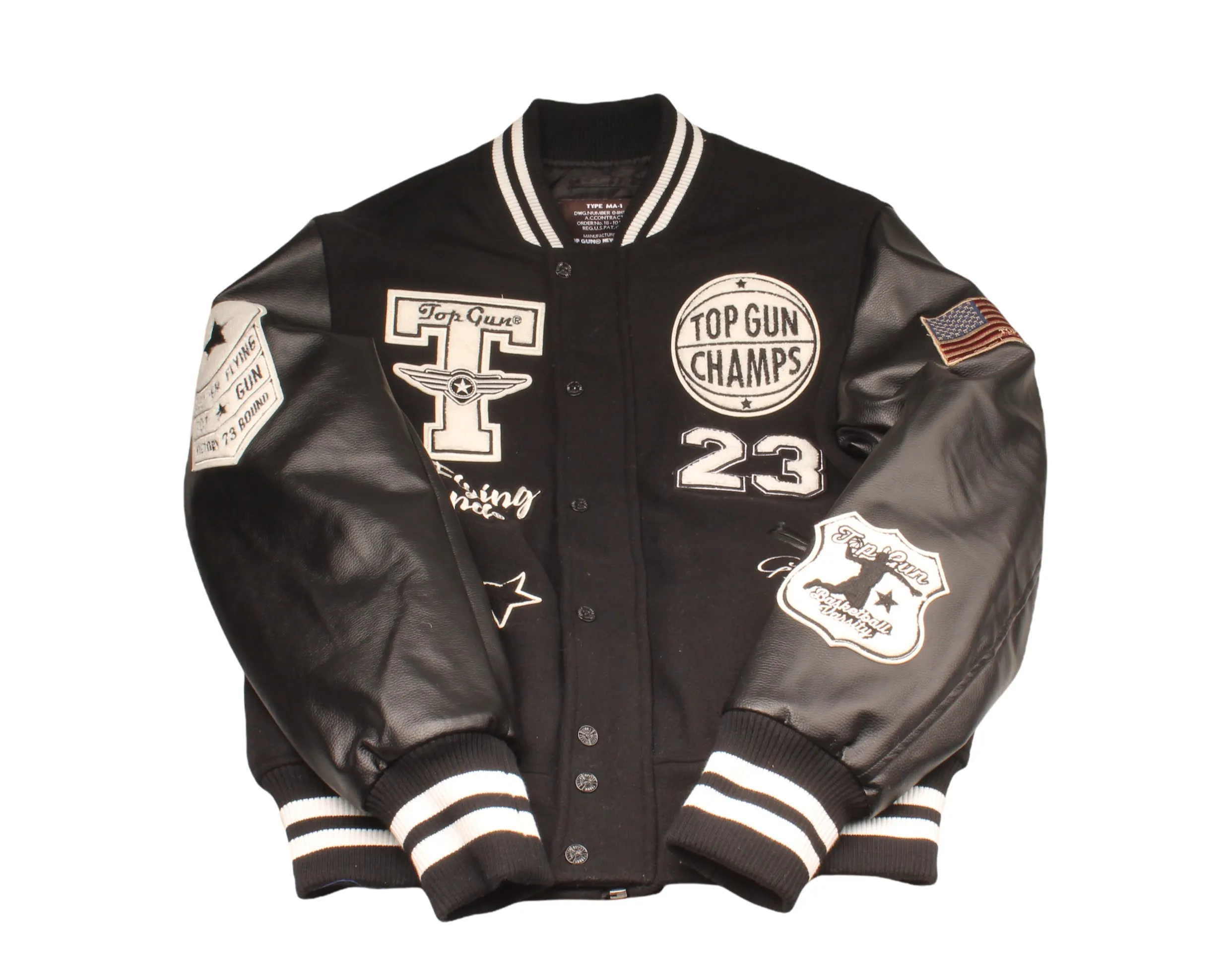 Top Gun Flying Legends Men's Varsity Jacket - Shop Now