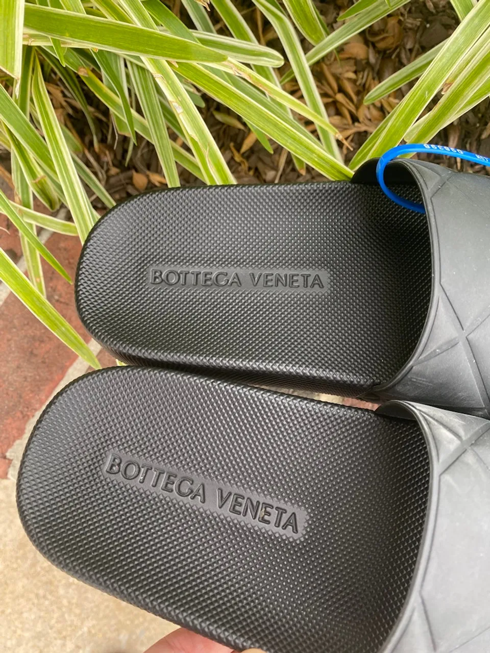 Used bottega veneta slider quilted rubber pool SLIDES / SHOES 6 60067-S000485185-