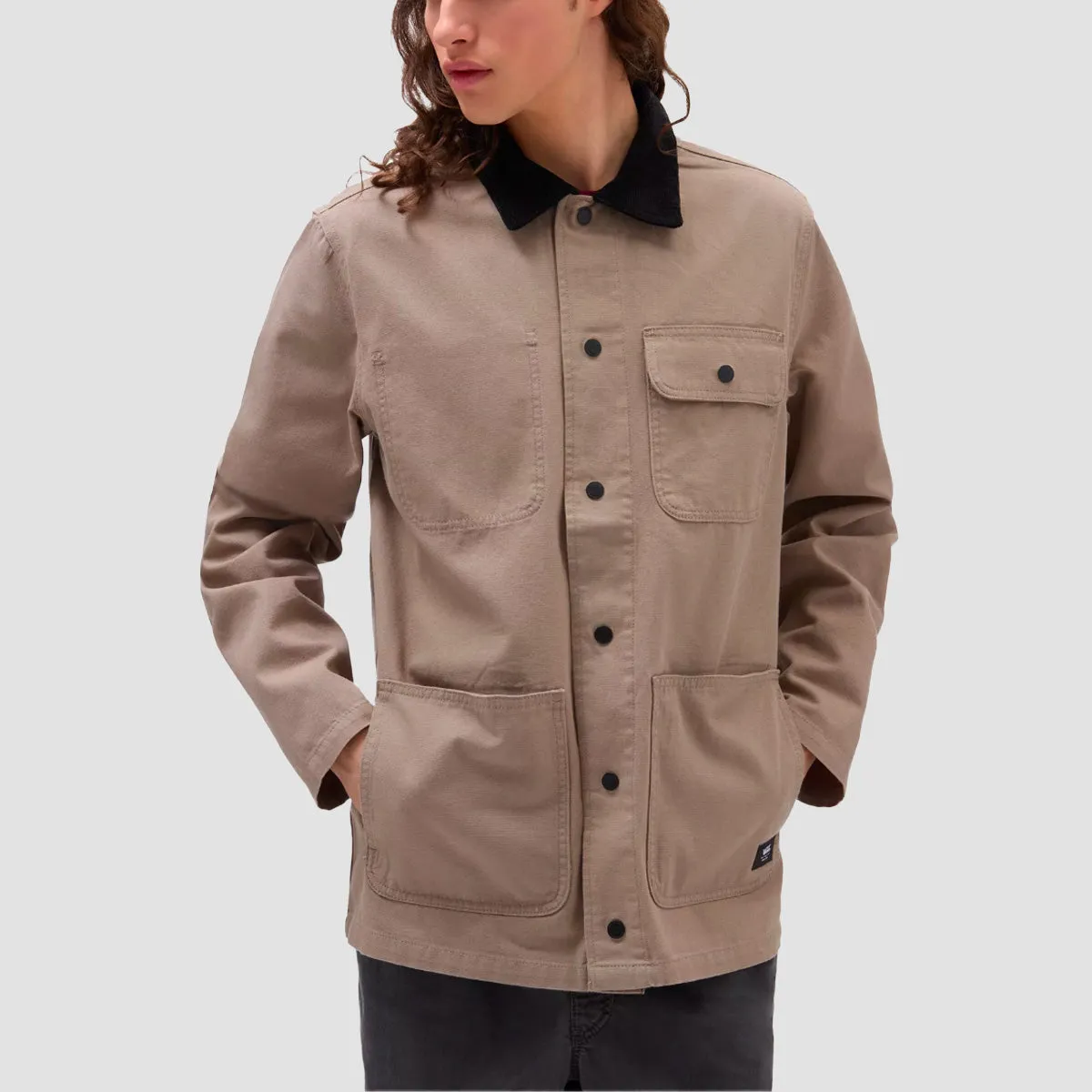 Vans Sherpa Jacket in Oatmeal