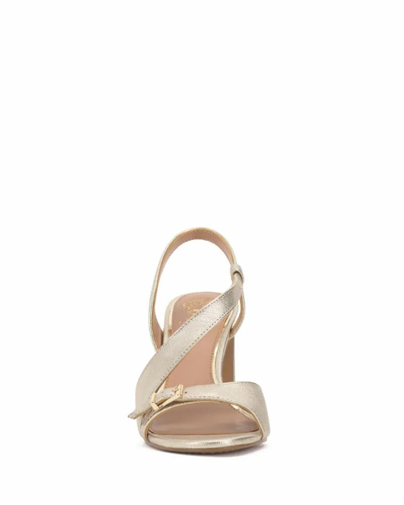 Vince Camuto Adesie Light Gold Soft Goat Metallic