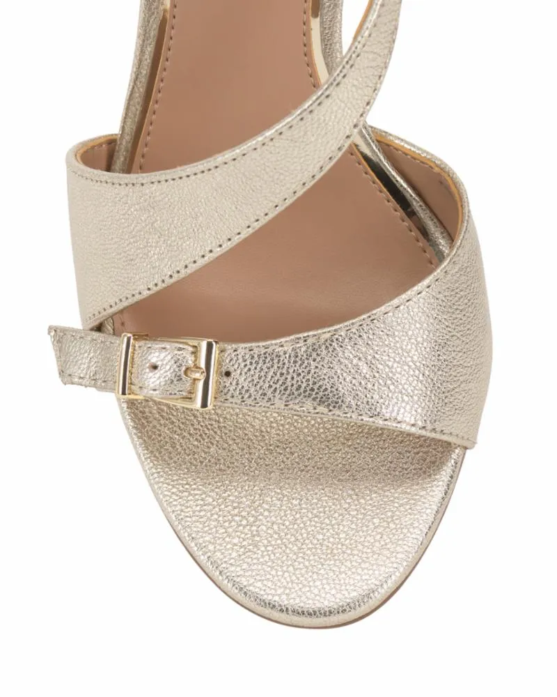 Vince Camuto Adesie Light Gold Soft Goat Metallic